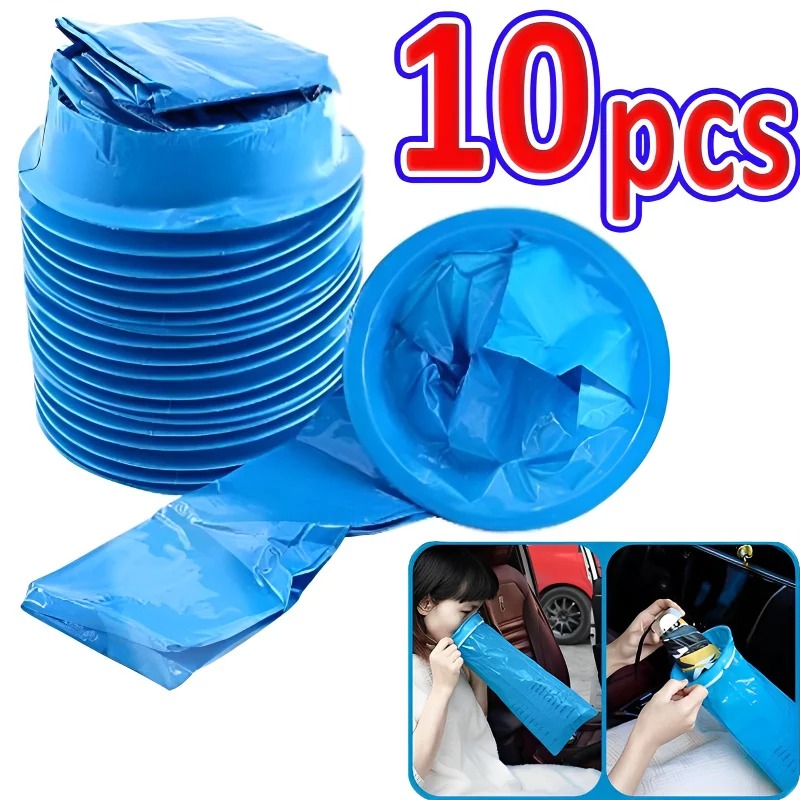 Bivvy Bag Emergency - 10Pcs 1000ML Einweg Reise Auto Reisekrankheit