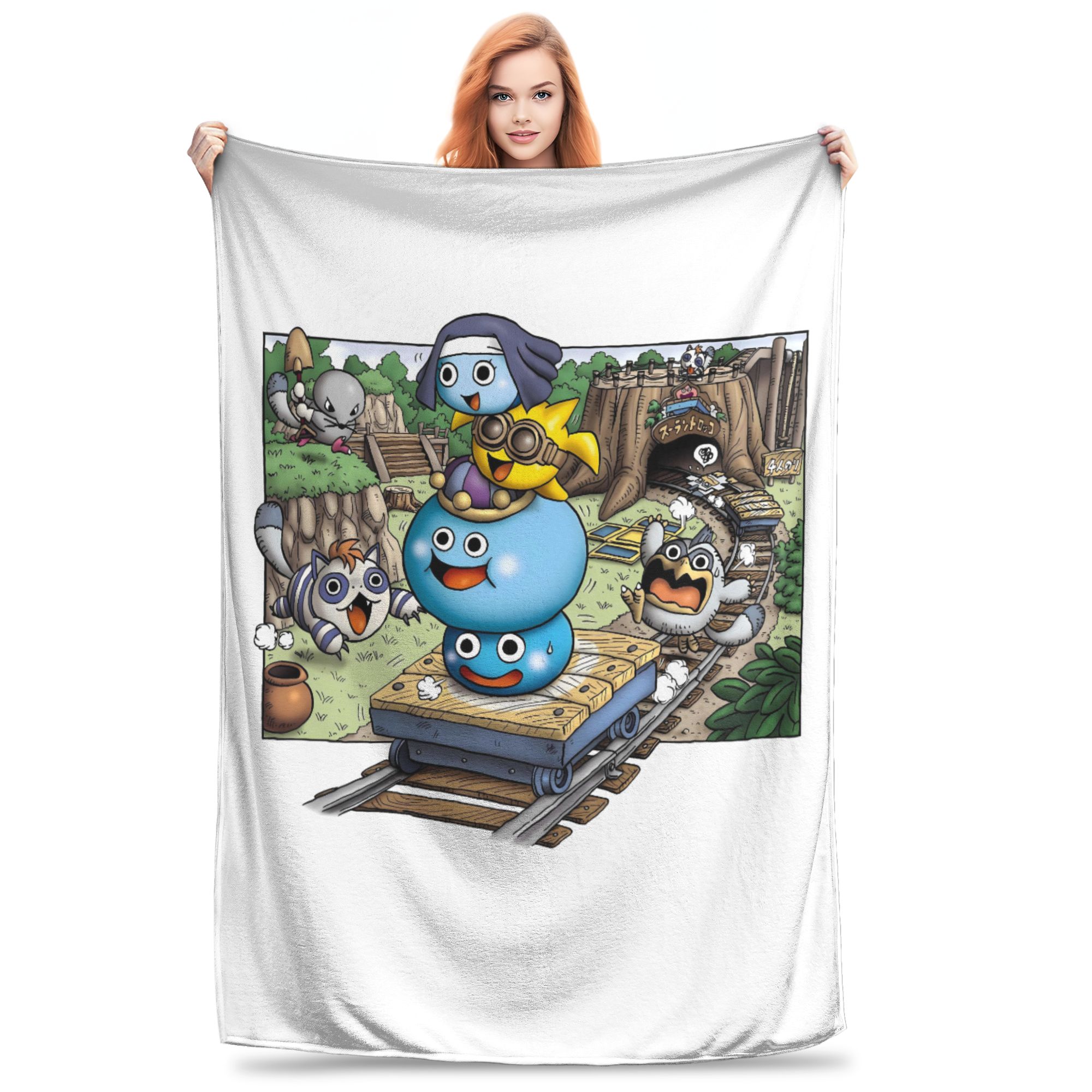 Quest Outdoor Camping - Warme weiche Decke für Mädchen und