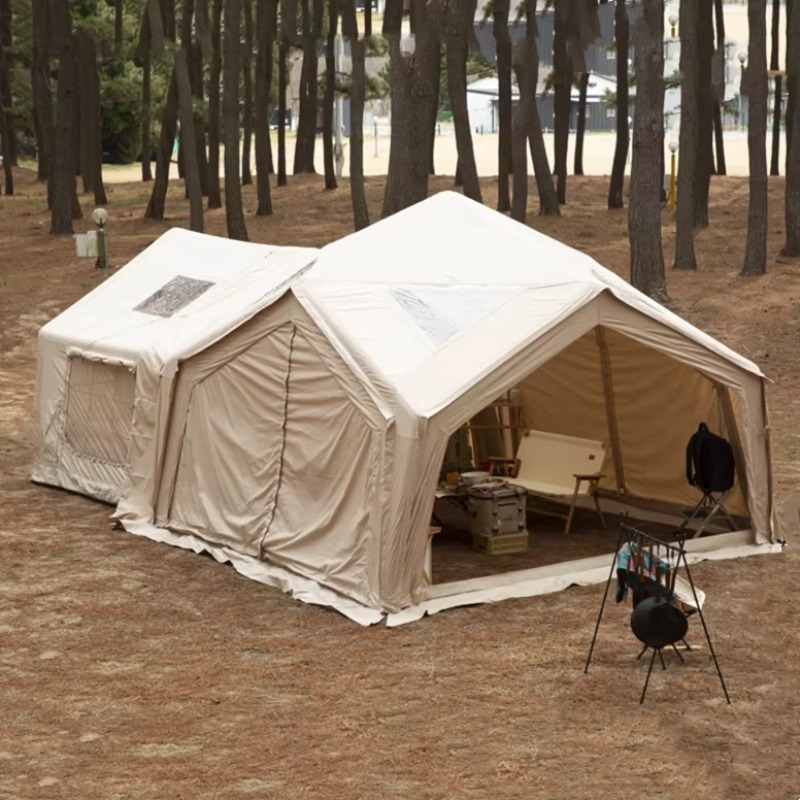 Outdoor Camping Inflatable Tent - 2025 Großes, luxuriöses, wasserdichtes, langlebiges, ein