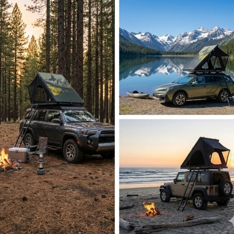 Outdoor Camping Car Tent - Fabrik-Bestseller - Hochwertiges Wasserdichtes Schlankes Hartes