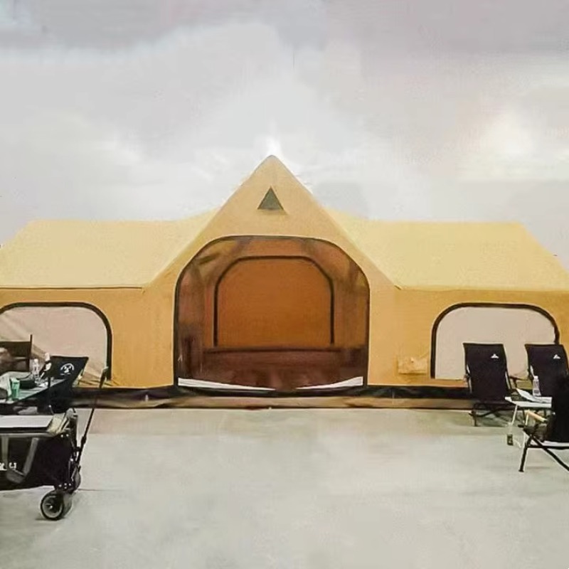 Outdoor Camping Inflatable Tent - 2026 32,0 Quadratmeter, schnell aufzubauen, Outdoor-Camping,