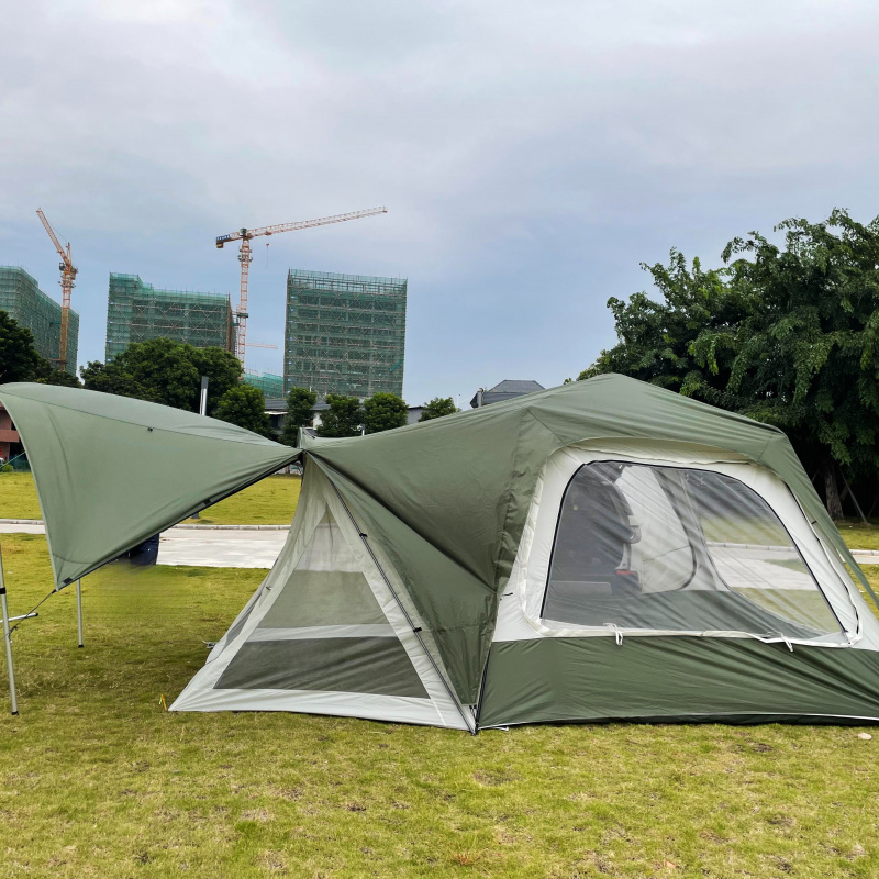 Outdoor Camping Car Tail Tent - Werks-OEM Tragbares Faltbares Auto-Heckzelt Große Kapazität