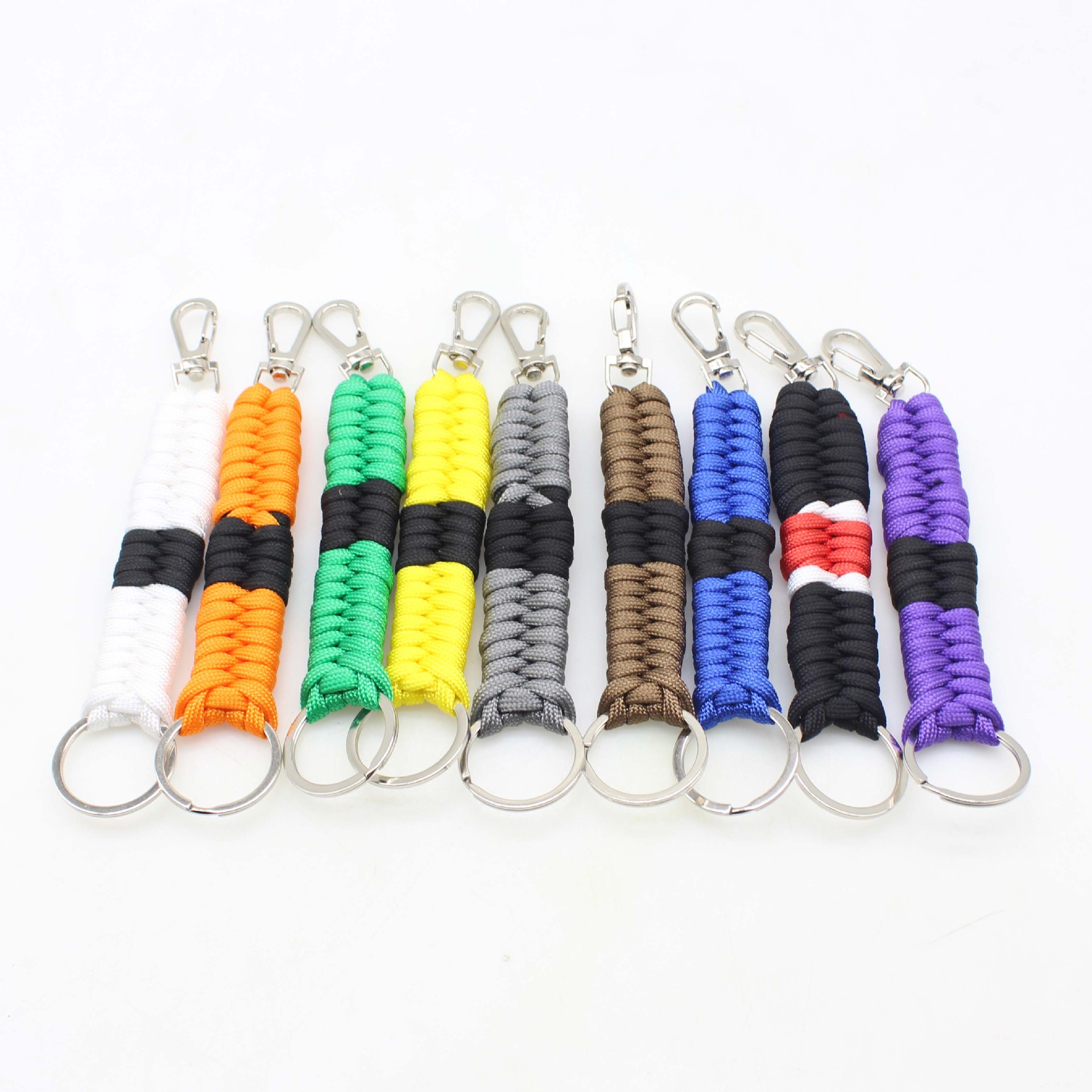 Outdoor Camping Ideas - Mode Paracord Schlüssel bund Ring Militär