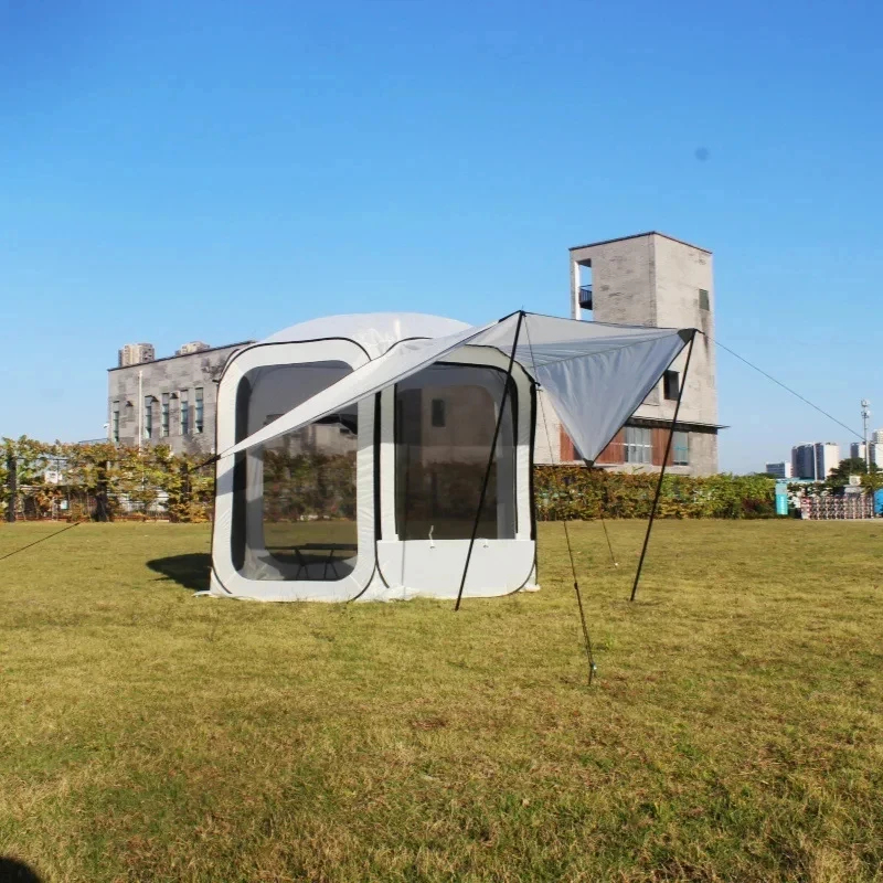Outdoor Camping Car Tail Tent - Bestseller: Faltbares, atmungsaktives sechsseitiges MH-Hofzelt für