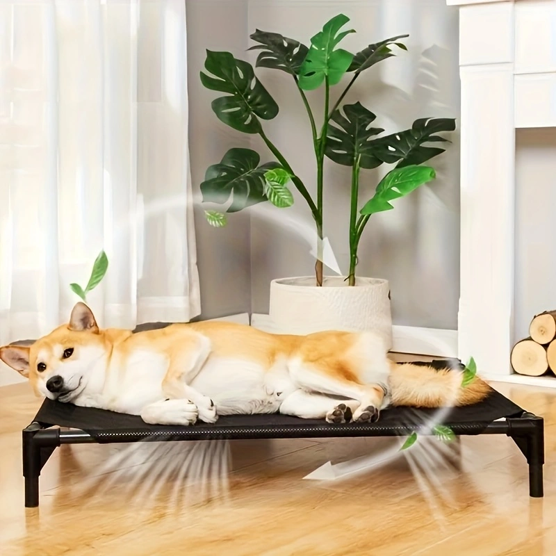 Outdoor Camping Dog Bed - Kühlendes erhöhtes Hundebett – angehoben für