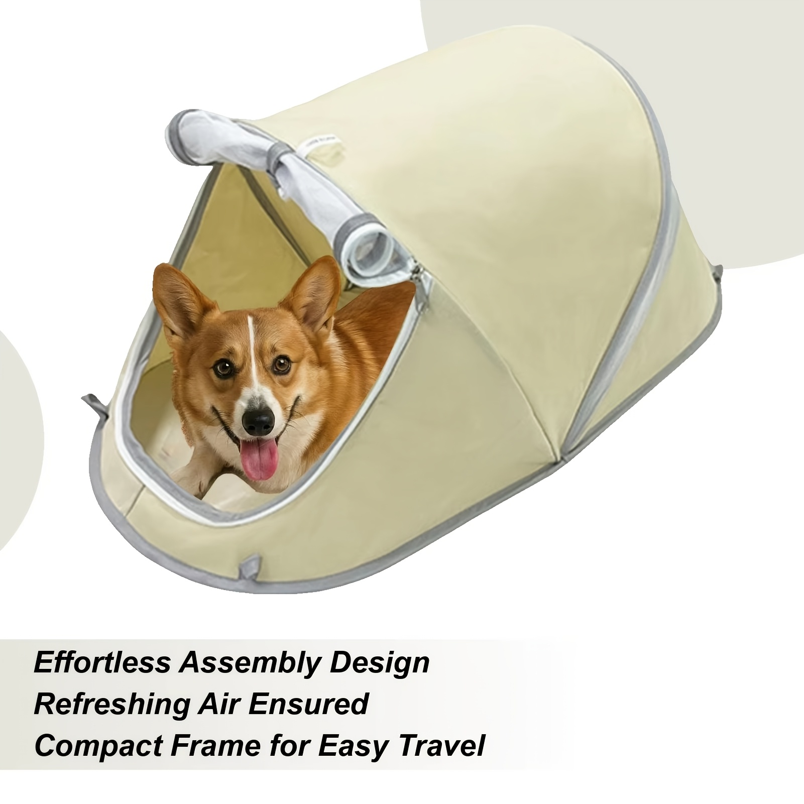 Outdoor Camping Dog Kennel - Faltbares Haustier-Zelt Tragbares Hunde- & Katzenhaus