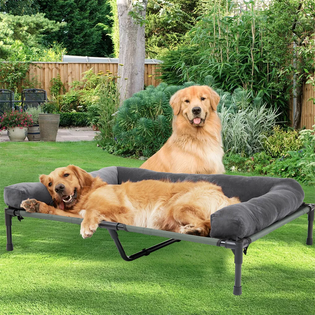 Bed Outdoor Camping - BINGOPAW Outdoor-Hundebett: Erhöhtes Kühlbett für Haustiere