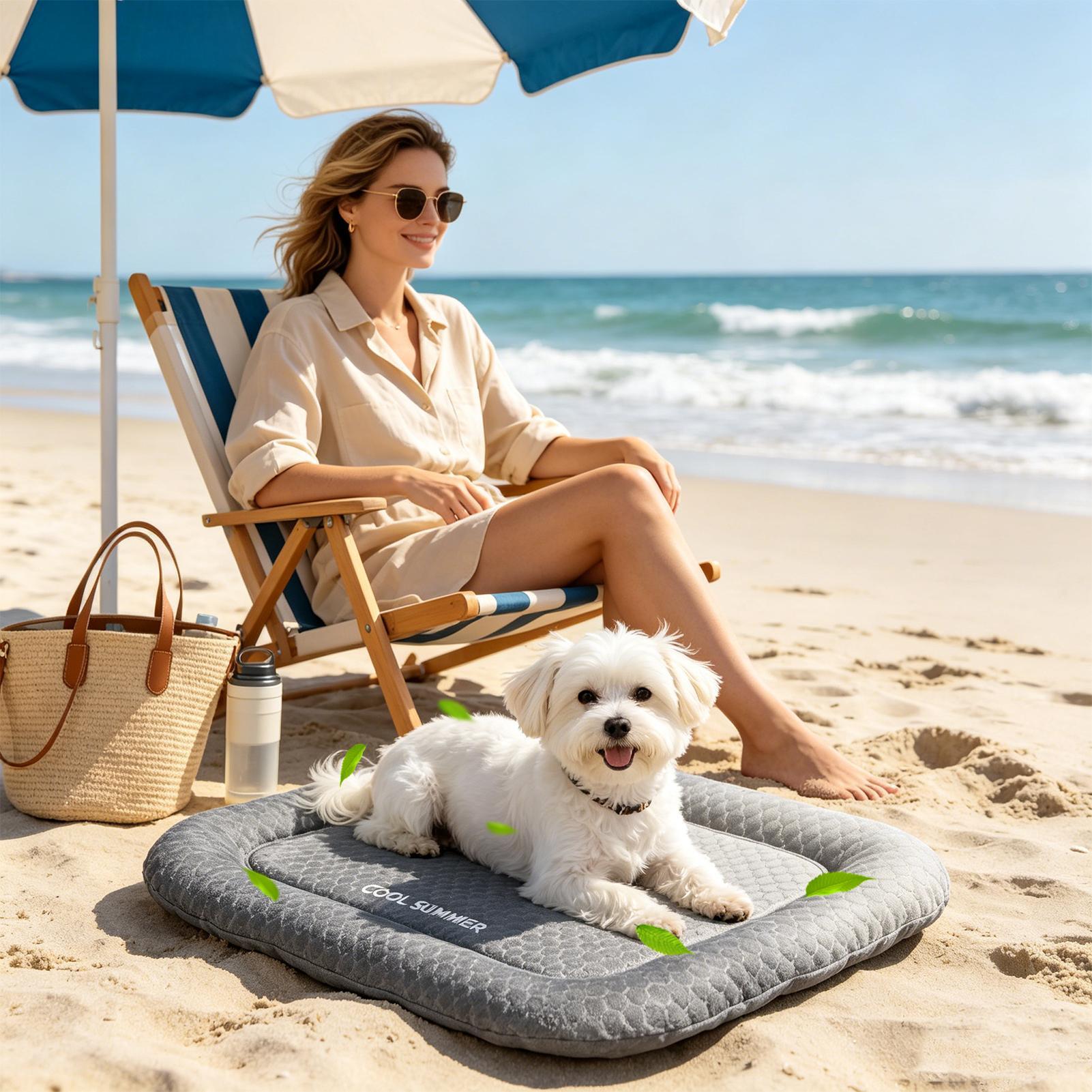 Outdoor Camping Dog Kennel - Tragbare, rutschfeste Kühlmatte für Hunde und