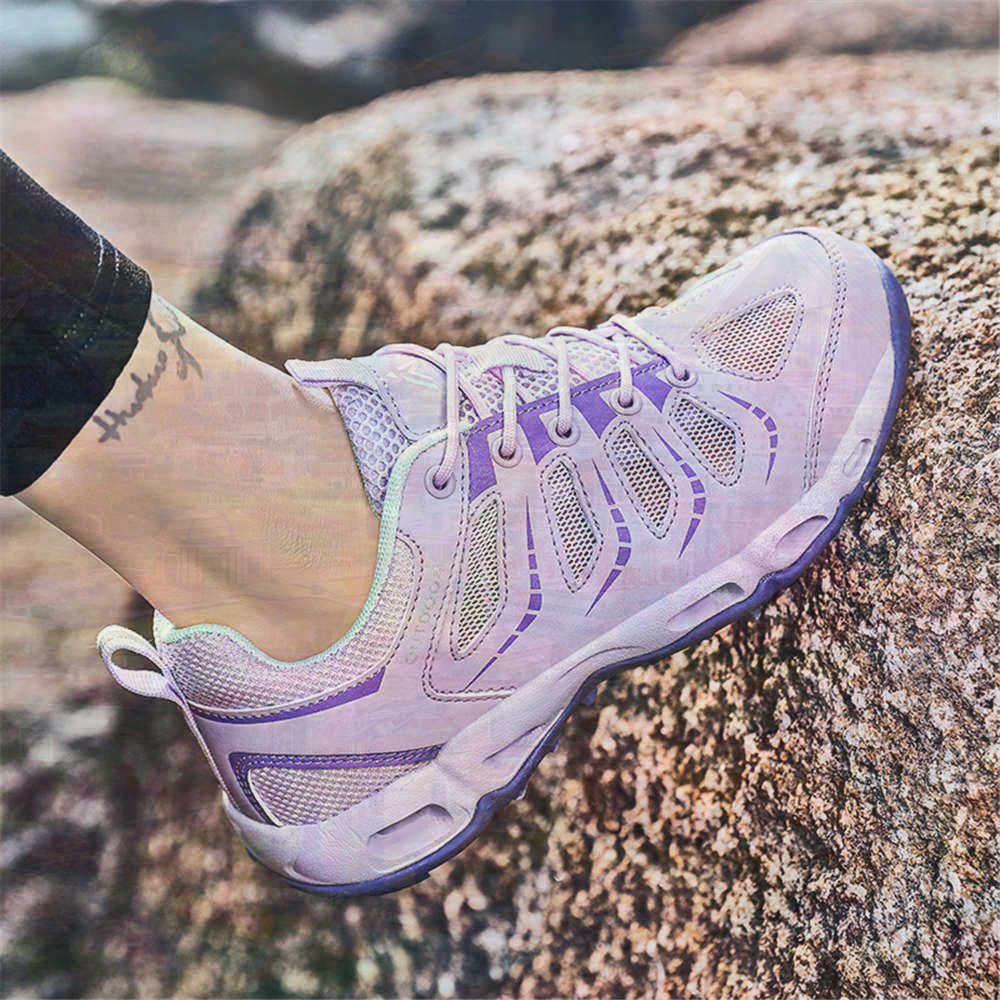Outdoor Camping Ideas - Sumer Round Tip Silver Sneakers Tennisschuhe