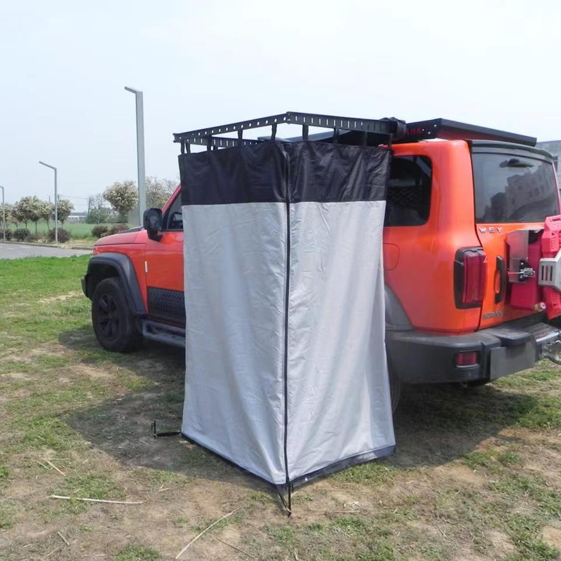 Outdoor Camping Car Tent - Outdoor Camping Duschzelt Auto-Seitenduschzelt Toiletten-Badezelt mit