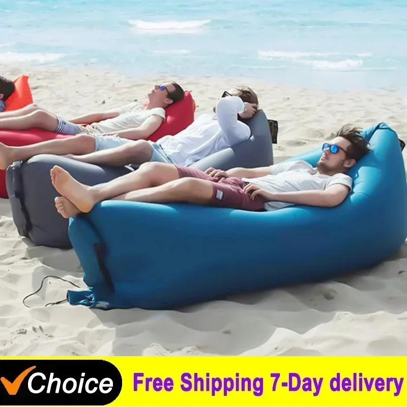 Bed Outdoor Camping - Aufblasbares Outdoor-Sofa, aufblasbare Sitzgelegenheit, aufblasbare Liege,