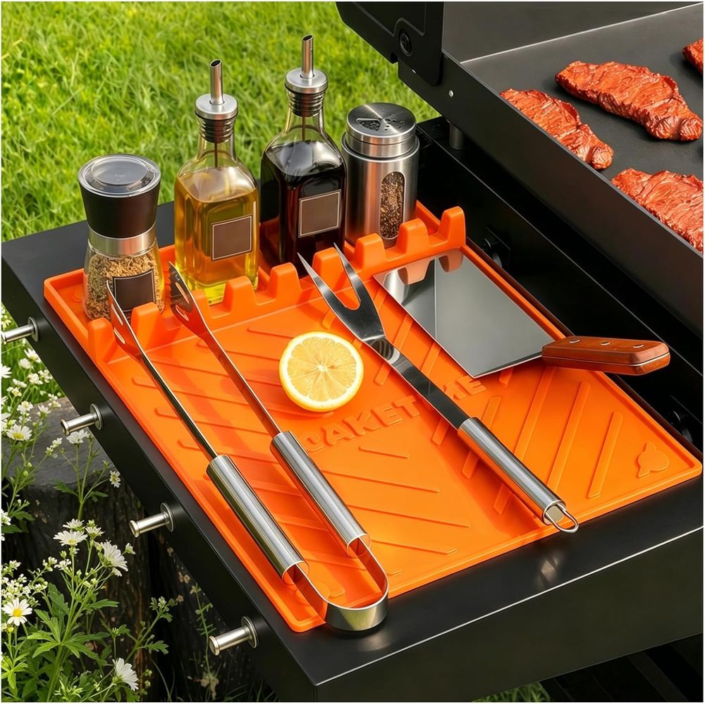 Cooking Outdoor Camping - Silikon-Grillmatten oder Grillzubehör Kochutensilien für Küche