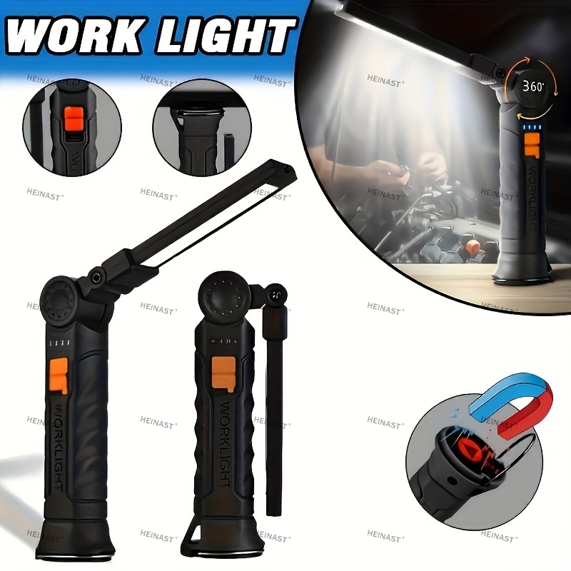 Camping Lantern - COB LED Klapp Taschenlampe Tragbare Magnetische