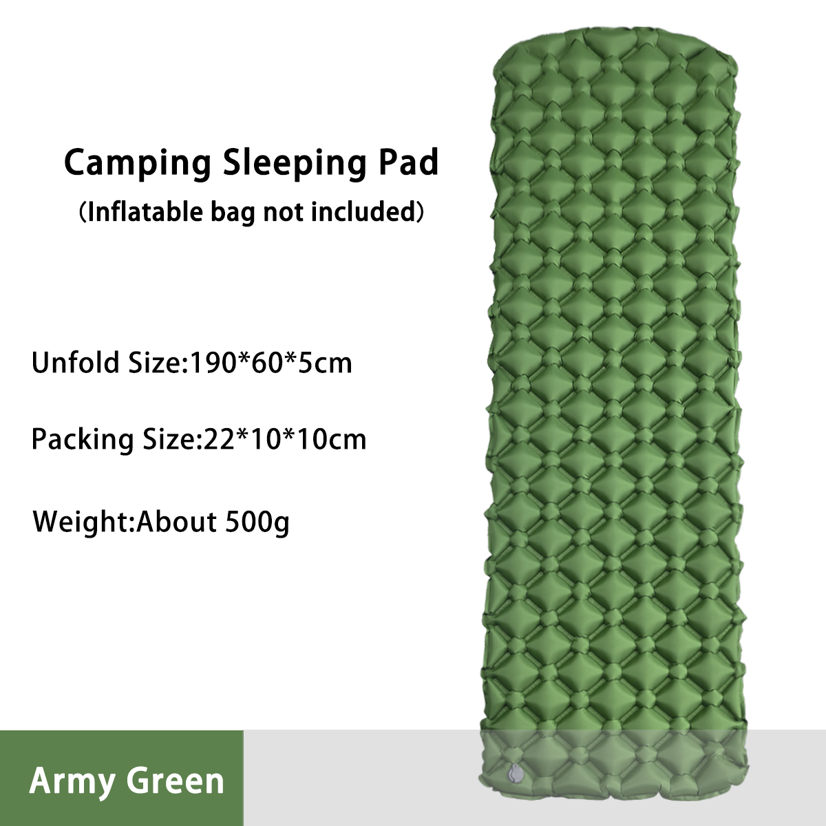 Bed Outdoor Camping - Camping-Luftmatratze für Zelt Faltbares Campingbett Schlafmatte