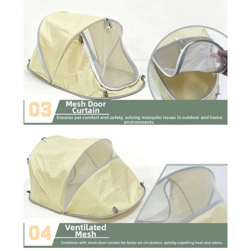 Tragbares Pop-Up-Hundezelt, So – Outdoor Camping Dog Bed Bewertung und Preis