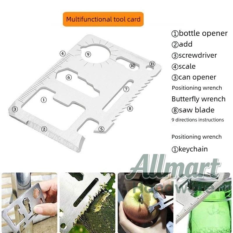Multifunktionale tragbare EDC- – Outdoor Camping Equipment Bewertung und Preis