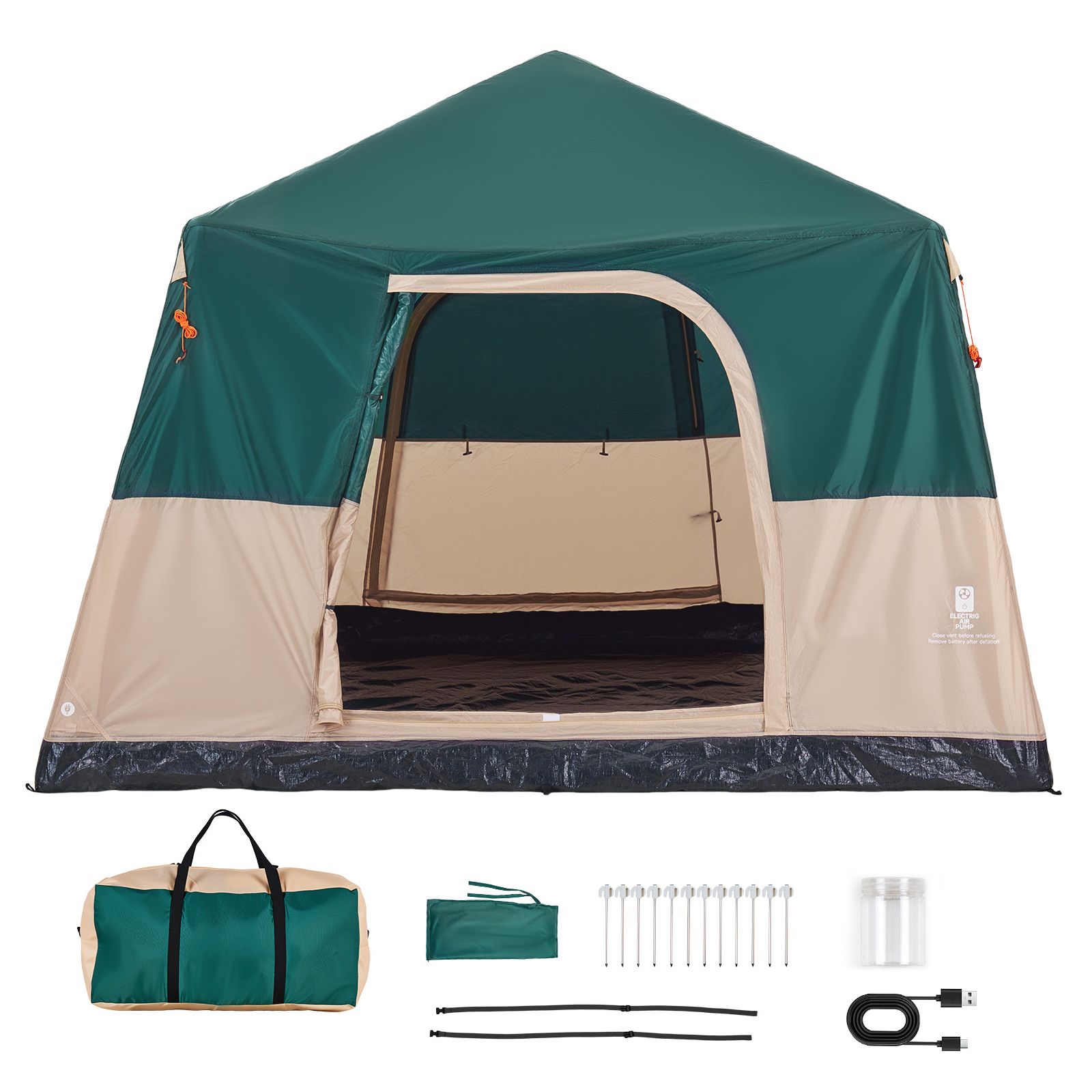 Campingzelt, 6-Personen Aufbla – Outdoor Camping On Youtube Bewertung und Preis