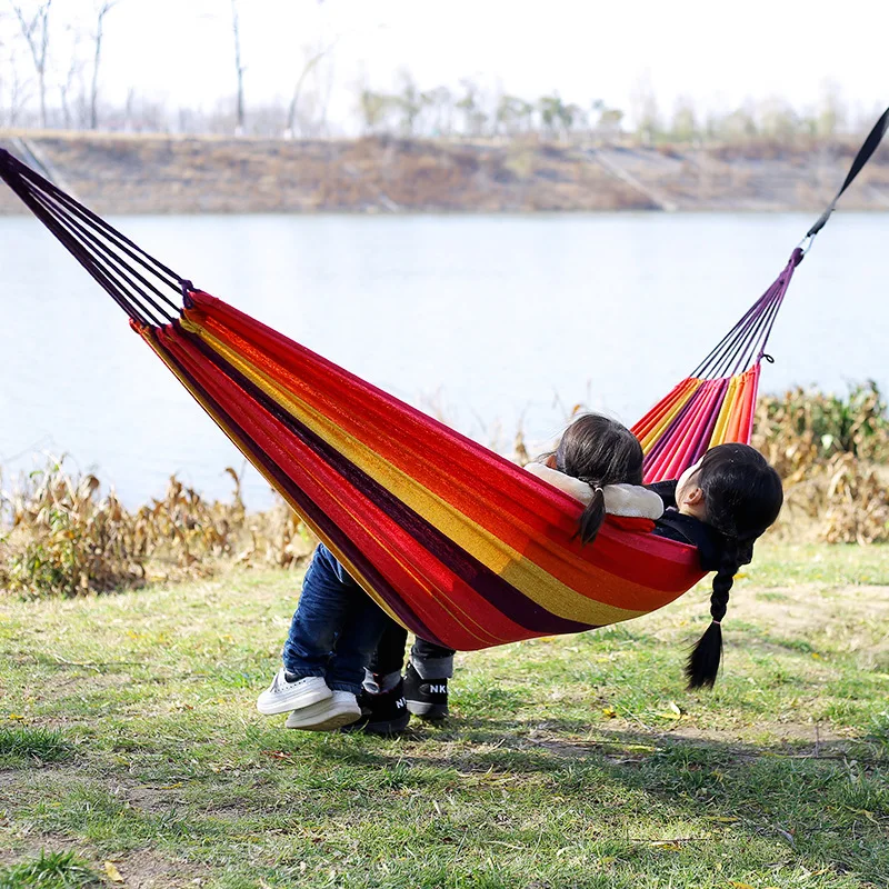 Leinwand-Hängematte ohne Holzs – Bed Outdoor Camping Bewertung und Preis