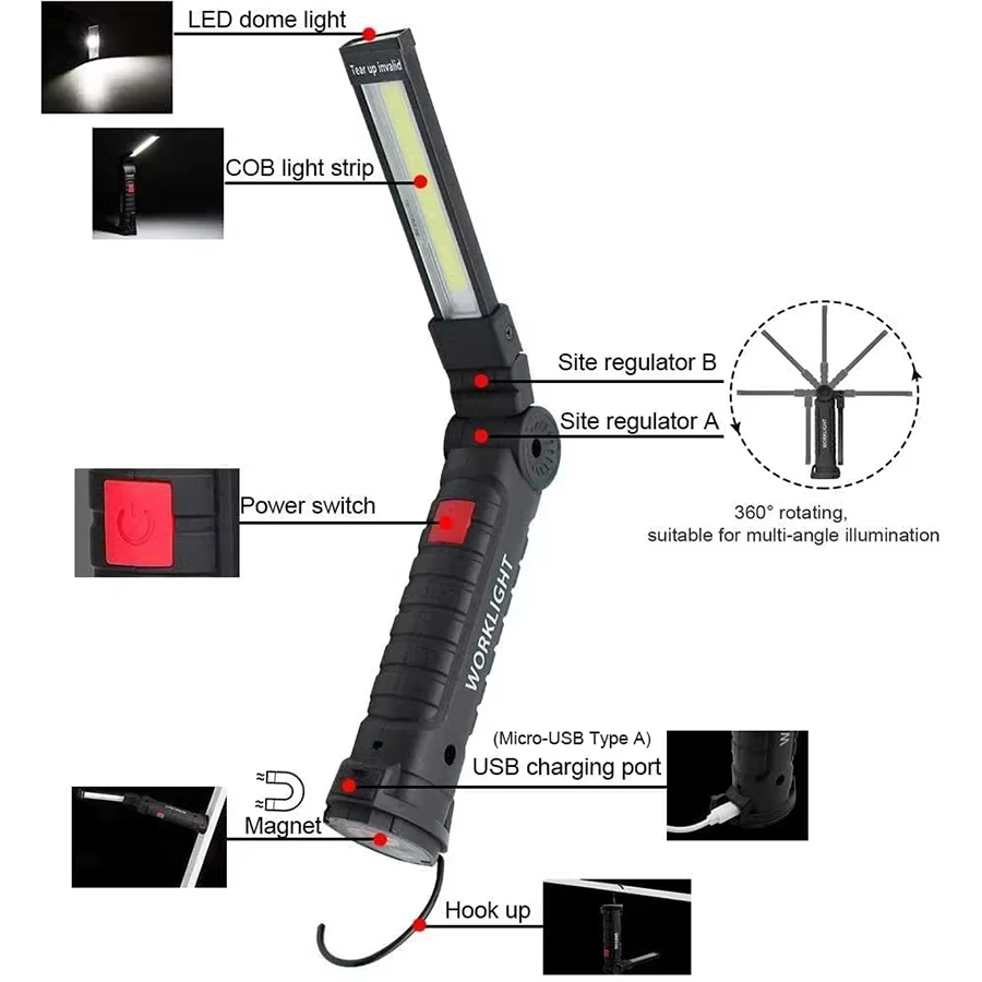 Tragbare LED-Taschenlampe mit  – Camping Lantern Bewertung und Preis