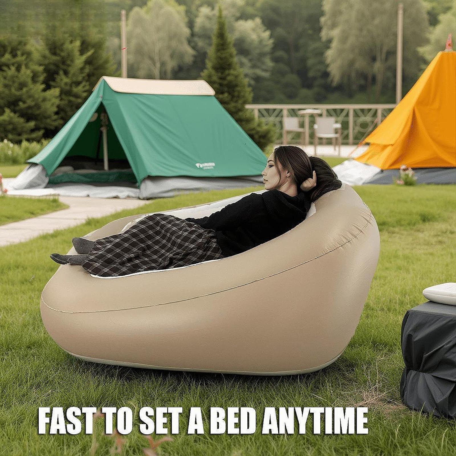 Aufblasbares Sofa, Klappstuhl, – Bed Outdoor Camping Bewertung und Preis