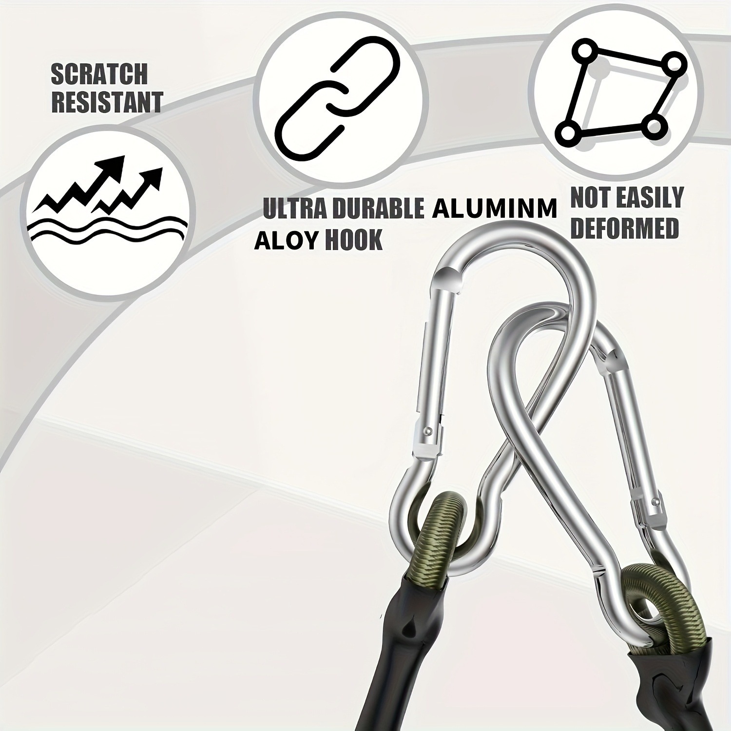 4 robuste Gummiriemen mit Meta – Outdoor Camping Equipment Bewertung und Preis