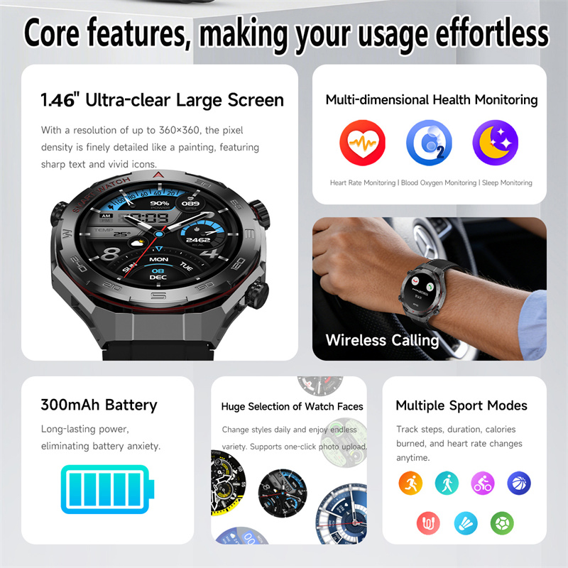 Neue Watch6 Ultra GPS Outdoor  – Outdoor Camping Japan Bewertung und Preis