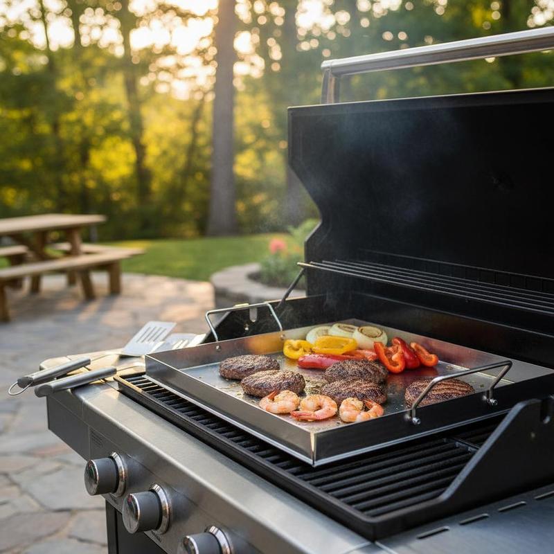 Universelle Flachgrillplatte 1 – Kitchen Outdoor Camping Bewertung und Preis