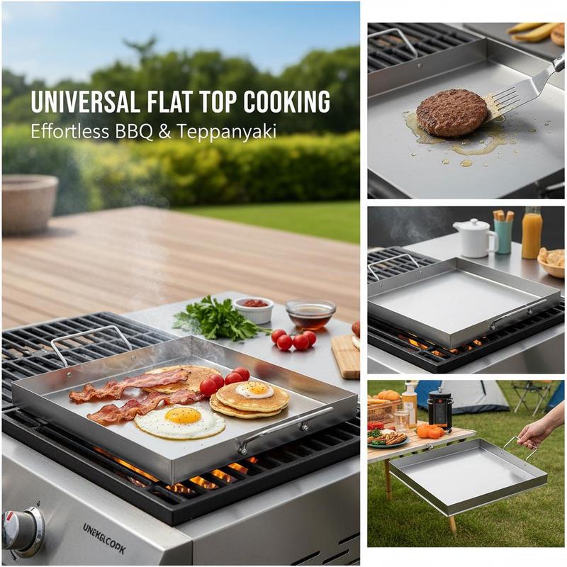 Universelle Flachgrillplatte 1 – Kitchen Outdoor Camping Bewertung und Preis