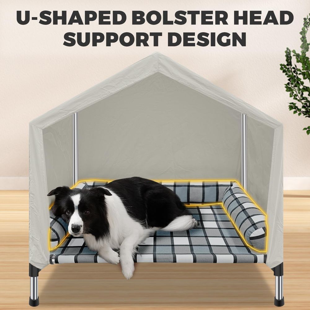 Erhöhtes Hundebett - 2-in-1 In – Outdoor Camping Dog Bed Bewertung und Preis
