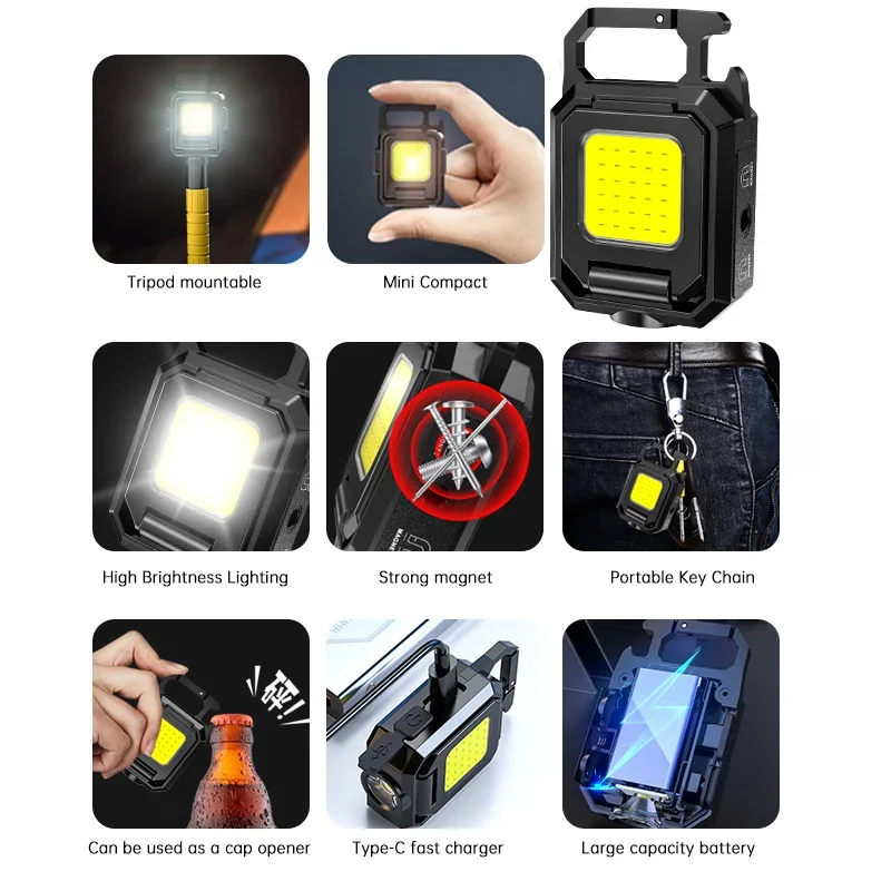 Mini-Taschenlampe, Schlüsselan – Camping Lantern Bewertung und Preis