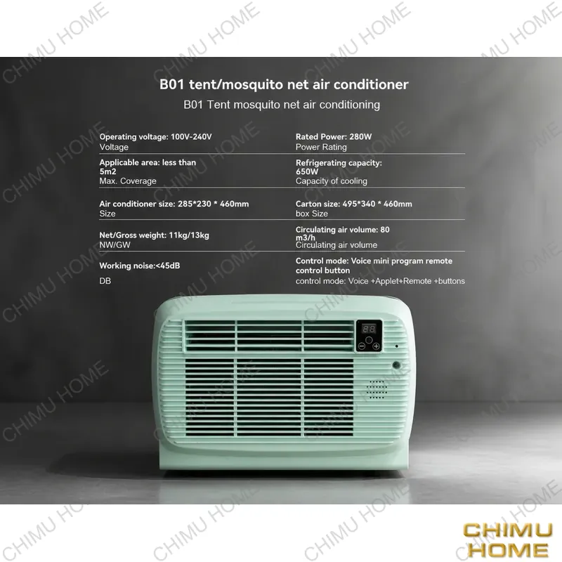 【CHIMU HOME】 650W Tragbare Kli – Outdoor Camping Car Tent Bewertung und Preis