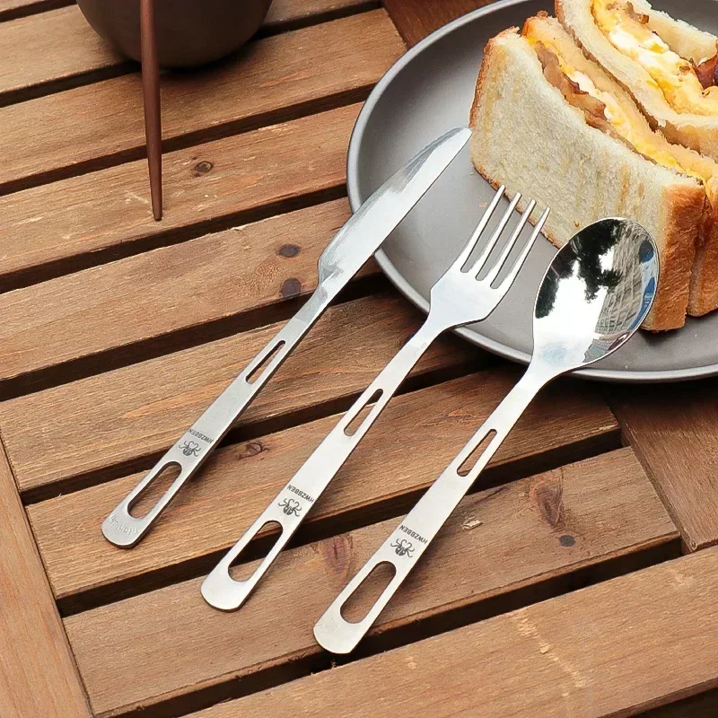 Hwzbben Titan Gabel Löffel Mes – Outdoor Camping Kitchen Set Bewertung und Preis