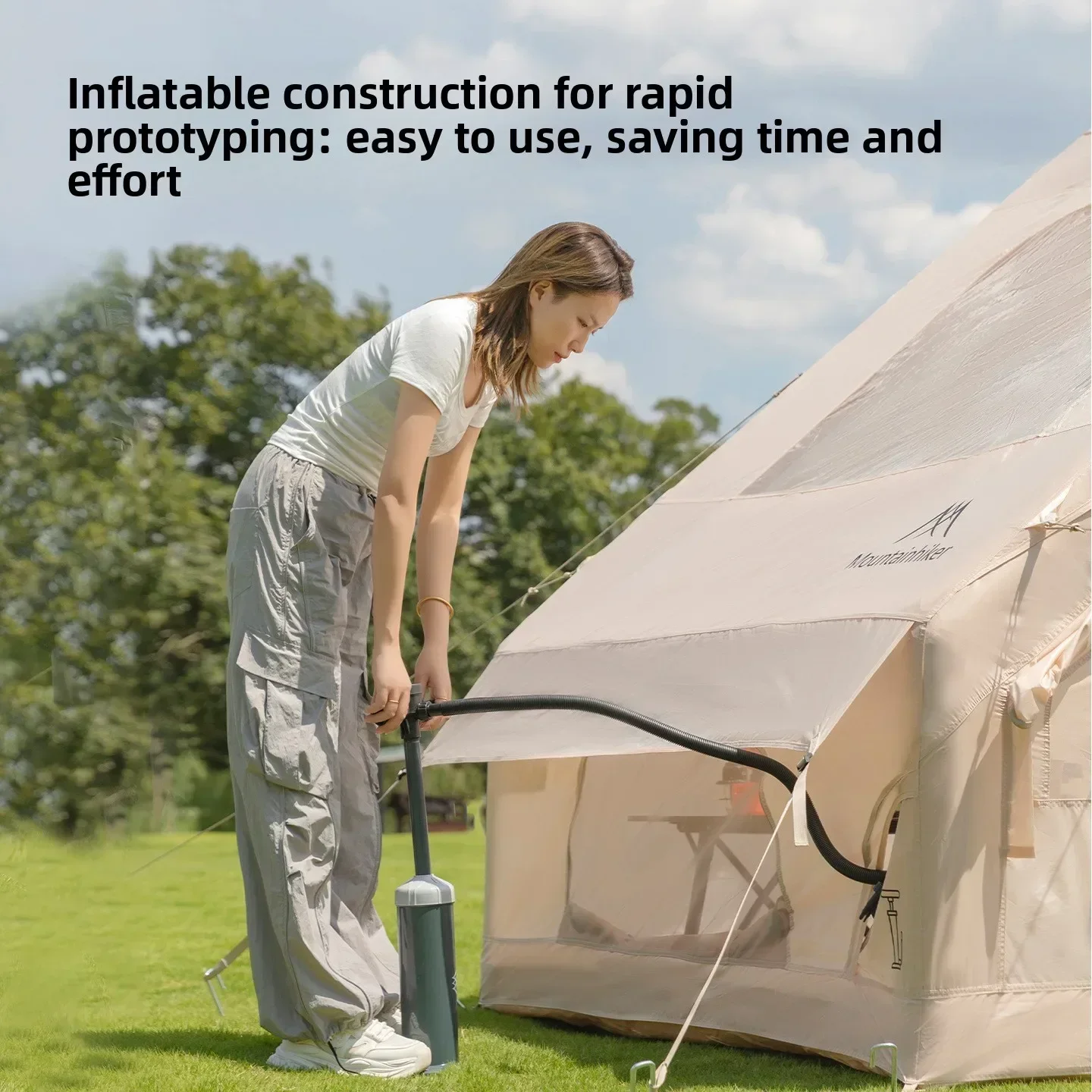 MOUNTAINHIKER Extra Großes Auf – Outdoor Camping Inflatable Tent Bewertung und Preis