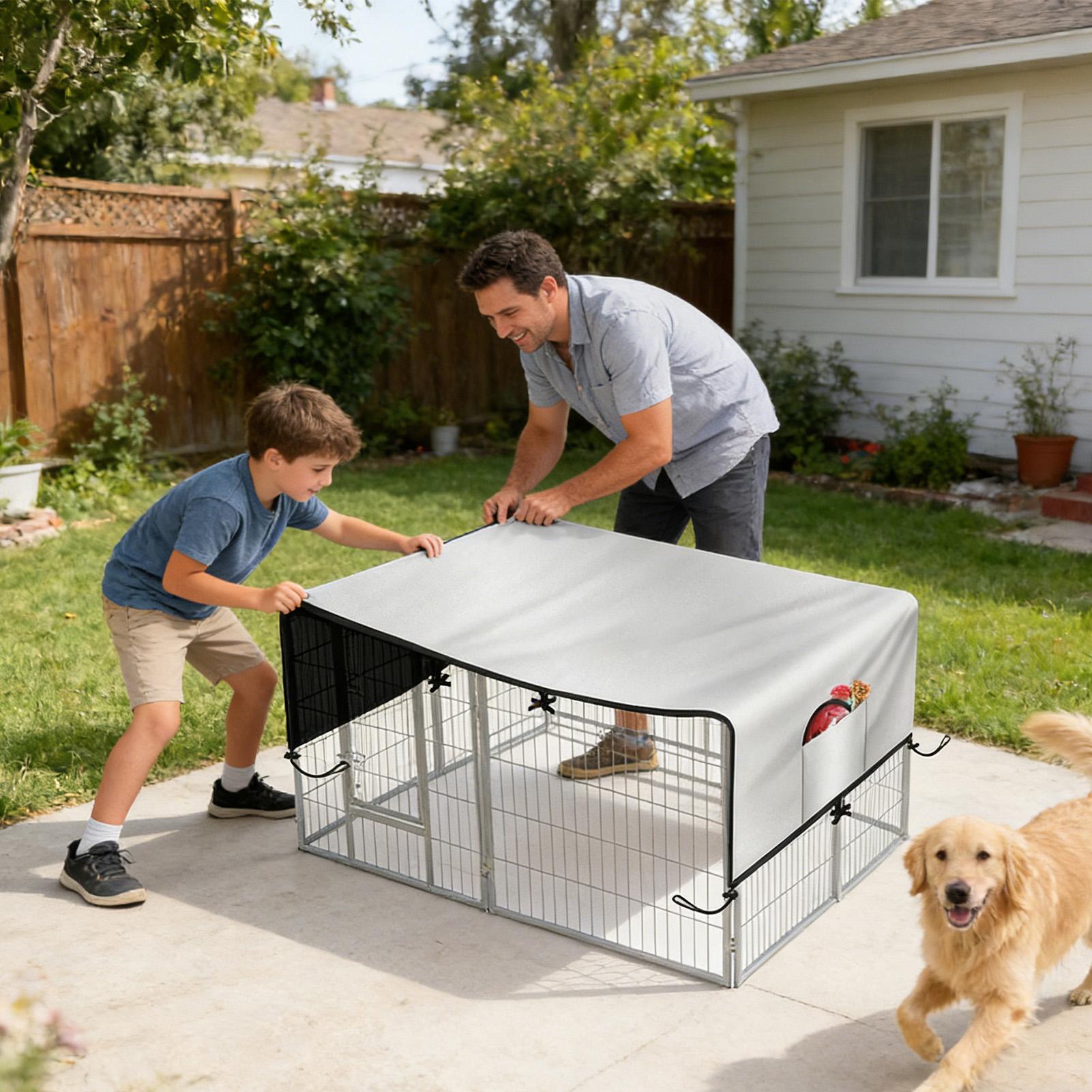 Hunde-Kistenabdeckung, 210D Ox – Outdoor Camping Dog Kennel Bewertung und Preis