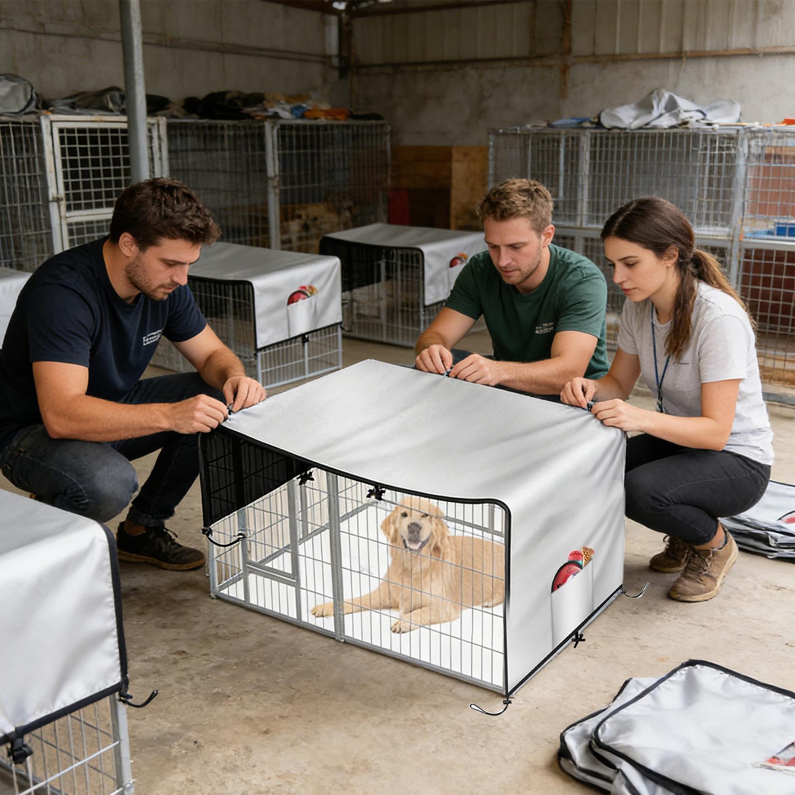 Hunde-Kistenabdeckung, 210D Ox – Outdoor Camping Dog Kennel Bewertung und Preis