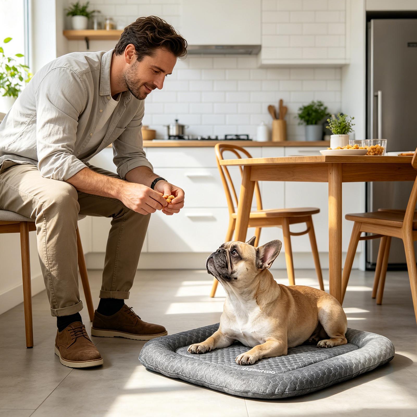 Tragbare, rutschfeste Kühlmatt – Outdoor Camping Dog Kennel Bewertung und Preis
