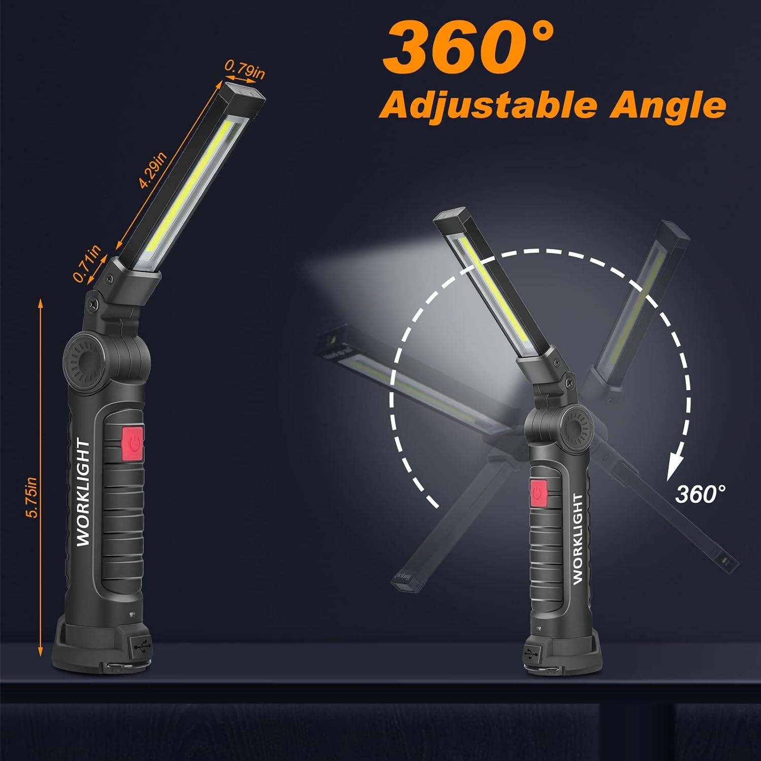 Tragbare Handtaschenlampe USB  – Camping Lantern Bewertung und Preis