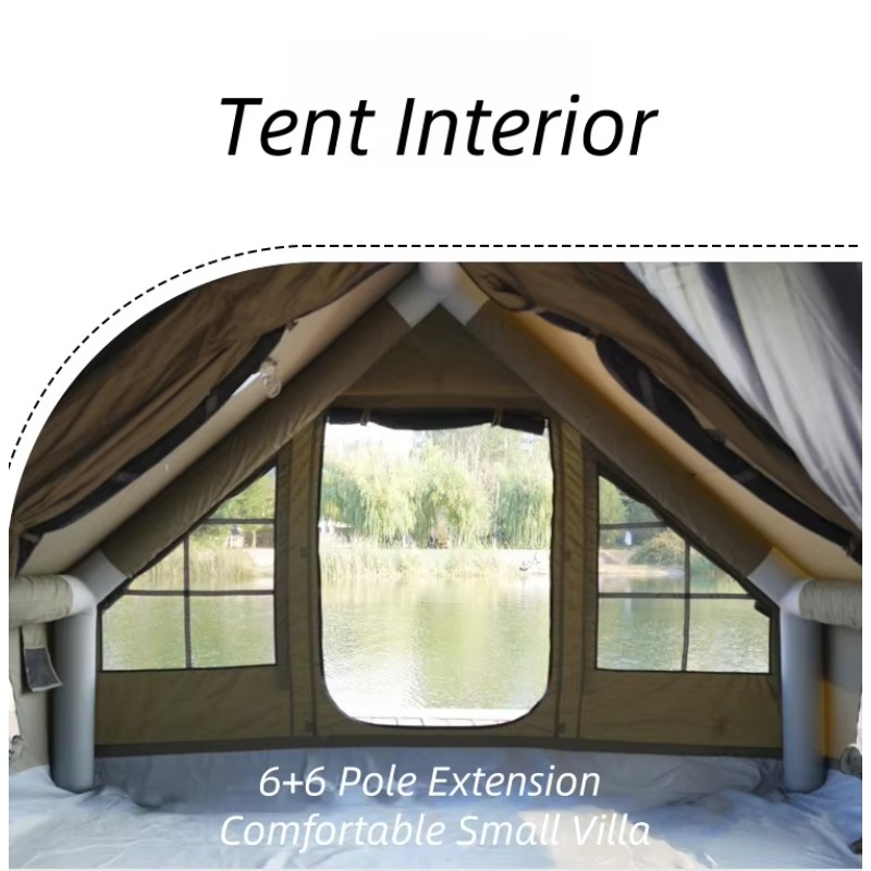 Aufblasbares Campingzelt für d – Outdoor Camping Inflatable Tent Bewertung und Preis