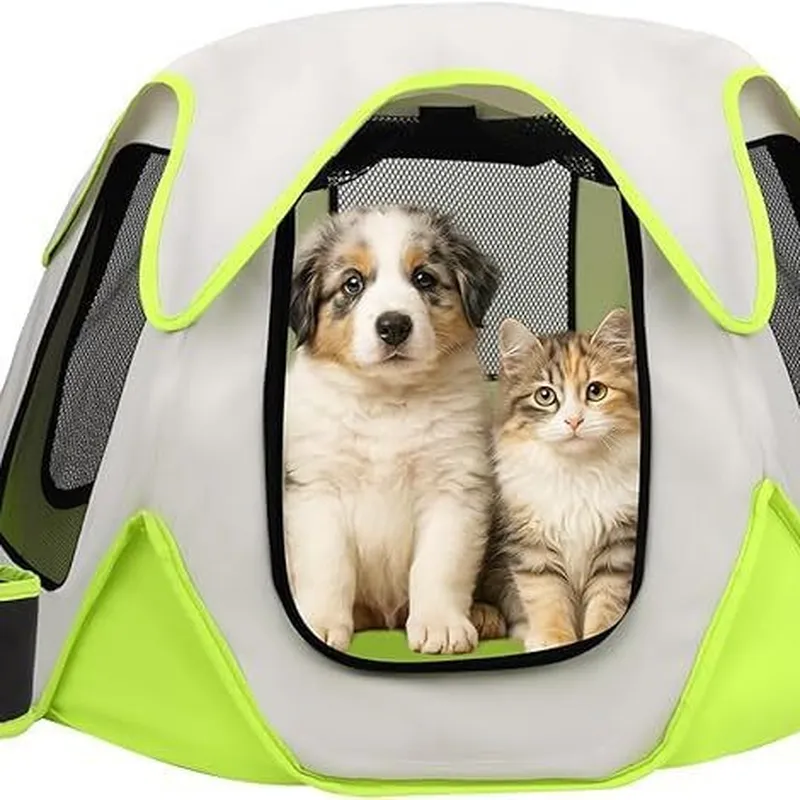 Tragbare Faltbare Haustiertran – Outdoor Camping Dog Kennel Bewertung und Preis