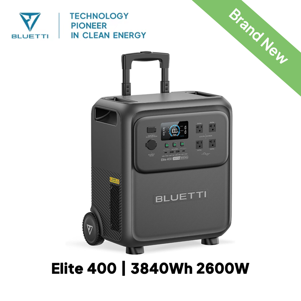 BLUETTI Elite 400 2600W 3840Wh – Outdoor Camping Outfit Bewertung und Preis