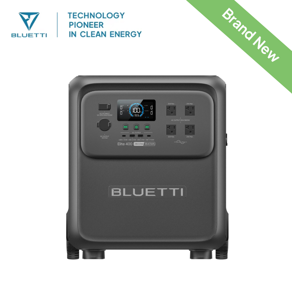 BLUETTI Elite 400 2600W 3840Wh – Outdoor Camping Outfit Bewertung und Preis