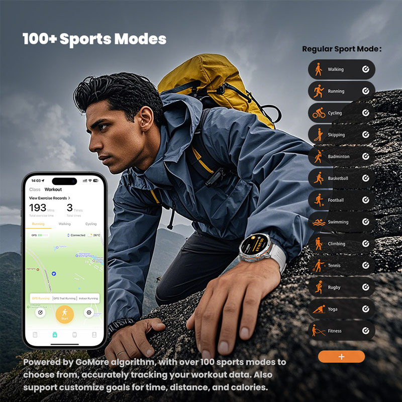 2026 Neue Militär-Smartwatch T – Outdoor Camping Japan Bewertung und Preis
