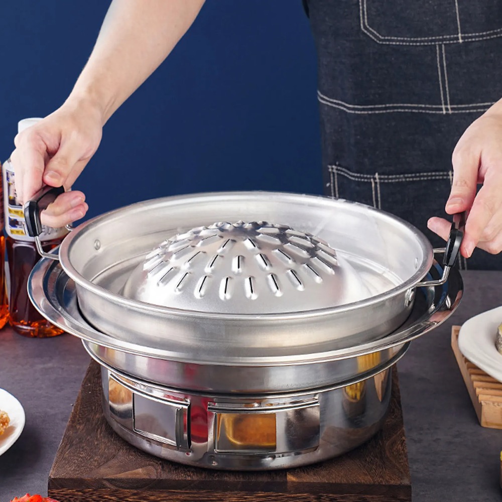 2-in-1 Hot Pot Grillpfanne Ant – Kitchen Outdoor Camping Bewertung und Preis