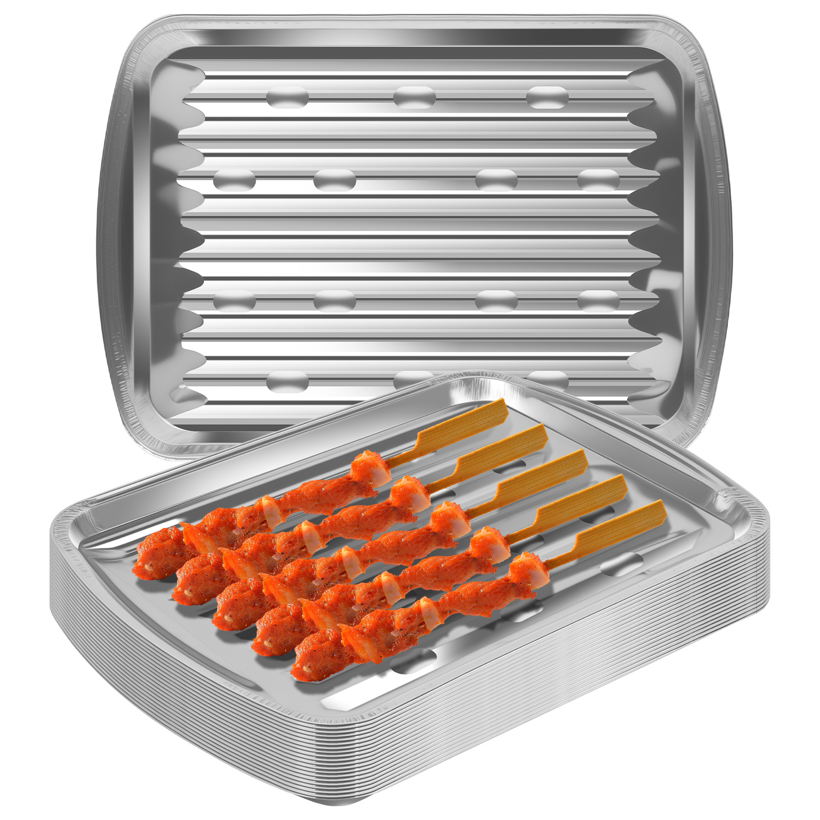 Aluminiumfolien-Tabletts, anti – Kitchen Outdoor Camping Bewertung und Preis
