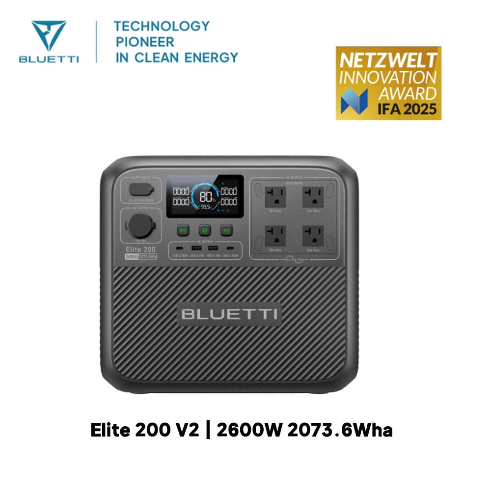 【Renew】BLUETTI Elite 200 V2 Tr – Outdoor Camping Outfit Bewertung und Preis