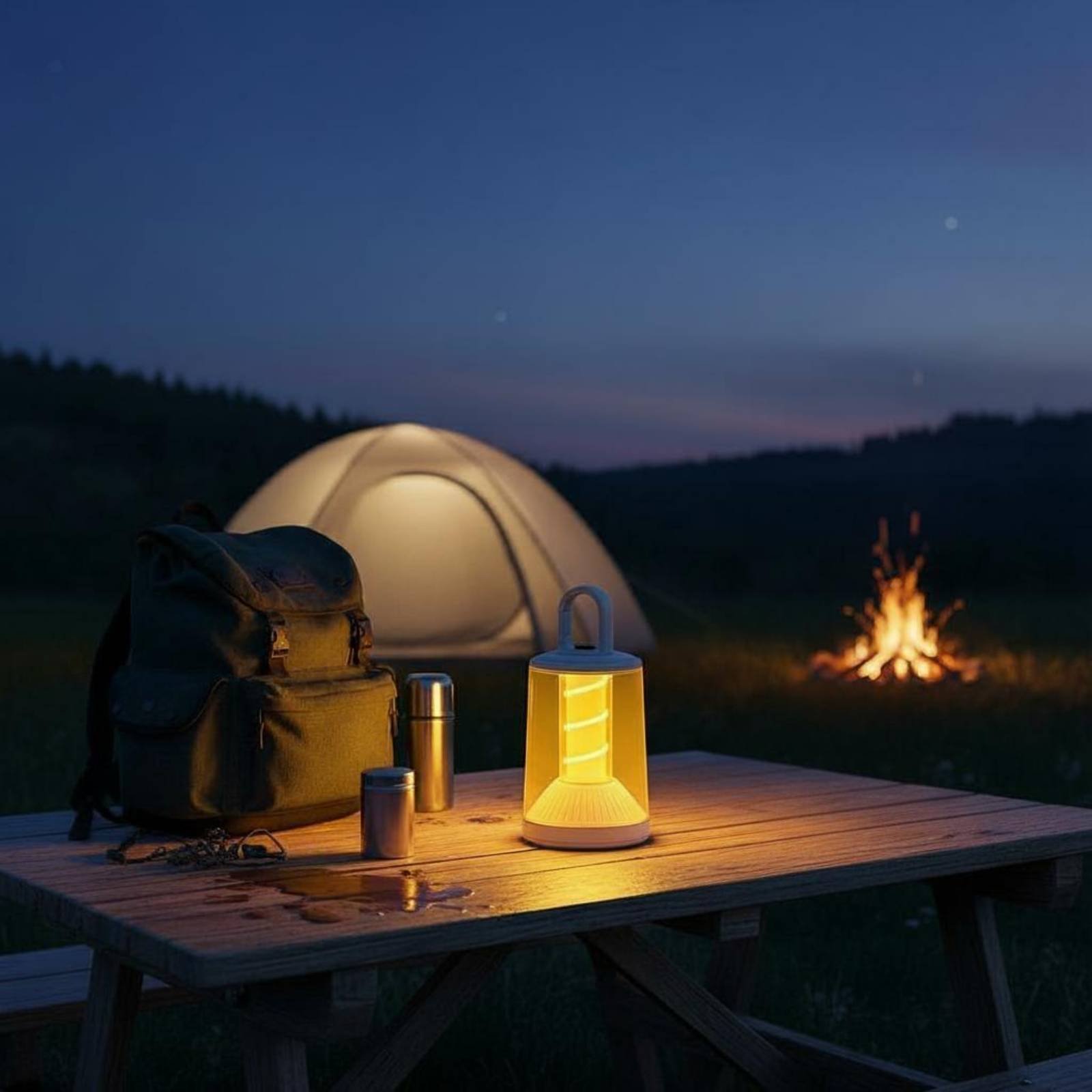 Batteriebetriebene Hängelatern – Camping Lantern Bewertung und Preis