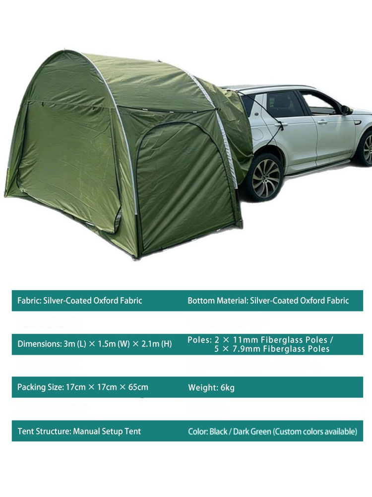 Auto-Heckzelt für Camping und  – Outdoor Camping Car Tent Bewertung und Preis