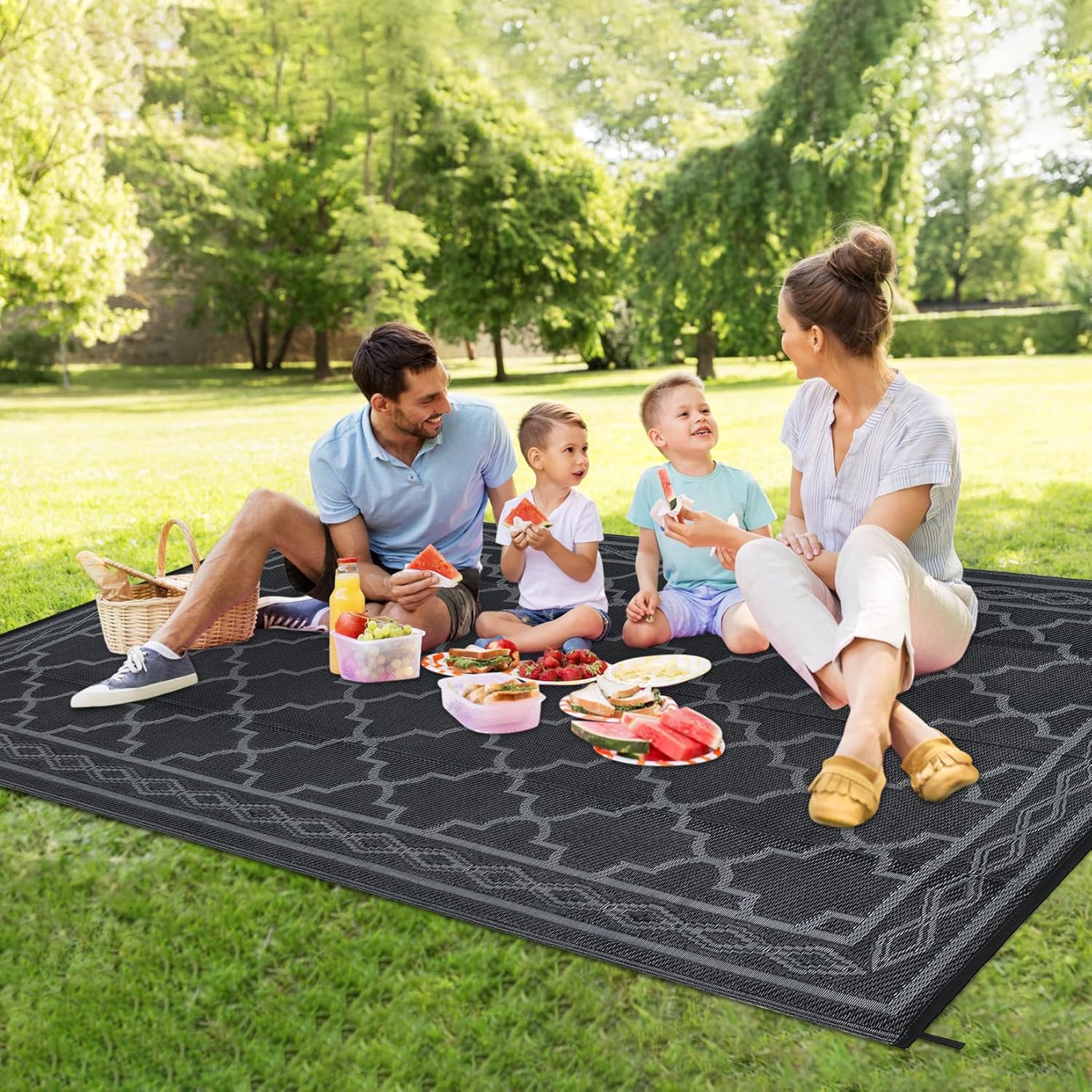 9x12 Großer Outdoor-Teppich –  – Outdoor Camping Rugs 9X12 Bewertung und Preis
