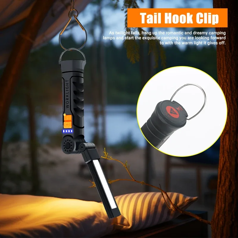 Tragbare COB-LED-Taschenlampe, – Camping Lantern Bewertung und Preis