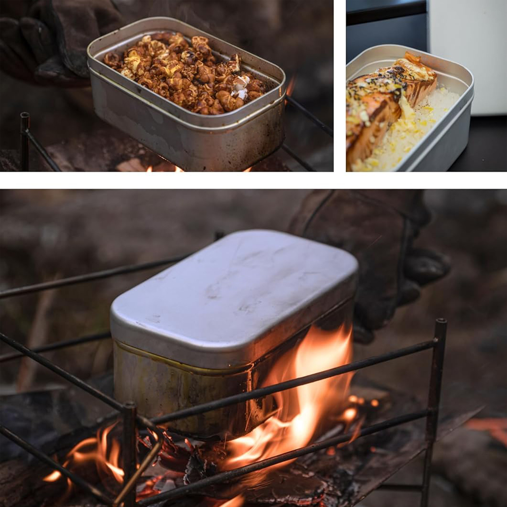 Faltbarer Bento-Box-Griff, Lun – Outdoor Camping Outfit Bewertung und Preis
